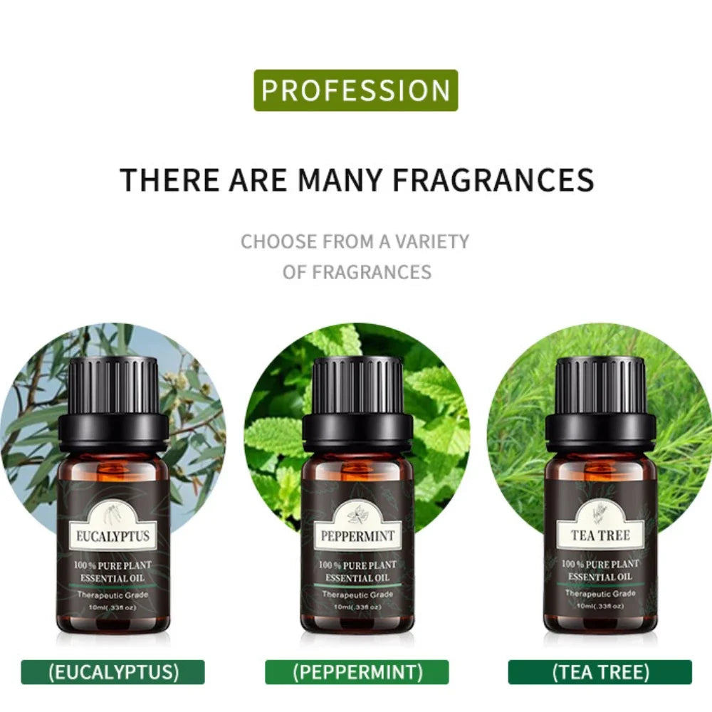 🌿 Huiles Essentielles à Diffuser – Collection Bien-Être & Aromathérapie