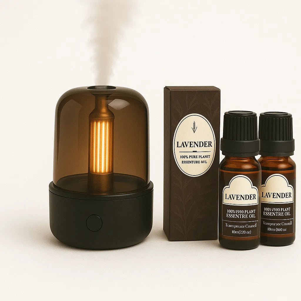 Pack Diffuseur ultrasonique et huiles essentielles